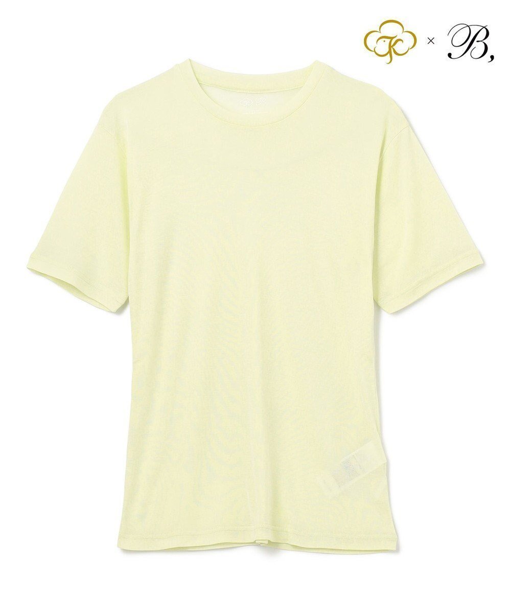 【ベイジ,/BEIGE,】のWashable Silk / Short Sleeve T ショートスリーブ T シャツ 人気、トレンドファッション・服の通販 founy(ファニー) 　ファッション　Fashion　レディースファッション　Ladies' Fashion Online　トップス・カットソー　Tops/Tshirt　シャツ/ブラウス　Shirts/Blouses　ロング / Tシャツ　T-Shirts　カットソー　Cut and Sewn　春　Spring　洗える　Washable　カットソー　Cut And Sew　ショート　Short　シルク　Silk　スリーブ　Sleeve　S/S・春夏　Ss・Spring/Summer　夏　Summer　 other-1|ID: prp329100004595320 ipo3291000000032651647