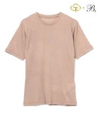 【ベイジ,/BEIGE,】のWashable Silk / Short Sleeve T ショートスリーブ T シャツ Taupe|ID: prp329100004595320 ipo3291000000032651650