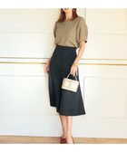 【自由区/JIYU-KU】の【SHIHOさん着用・セットアップ対応・洗える】ブークレダンボールフレア スカート ネイビー|ID: prp329100004595388 ipo3291000000032652490