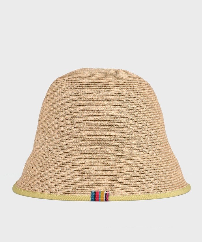 【ポール スミス/Paul Smith】のペーパーブレード バケットハット インテリア・キッズ・メンズ・レディースファッション・服の通販 founy(ファニー) https://founy.com/ ファッション Fashion レディースファッション Ladies' Fashion Online 帽子 Hats フォルム Form 帽子 Hat |ID: prp329100004595394 ipo3291000000032652581