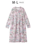 【ツモリチサト スリープ/tsumori chisato SLEEP】のツモリチサト ワンピース 長袖 ルームウェア 綿混(本体) レディース UNX582 /ワコール ピンク|ID: prp329100004595396 ipo3291000000033005206
