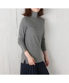 【エニー/ANY】の【洗濯機可】ソフトタッチリブタートルネック グレー|ID: prp329100004595453 ipo3291000000034807286