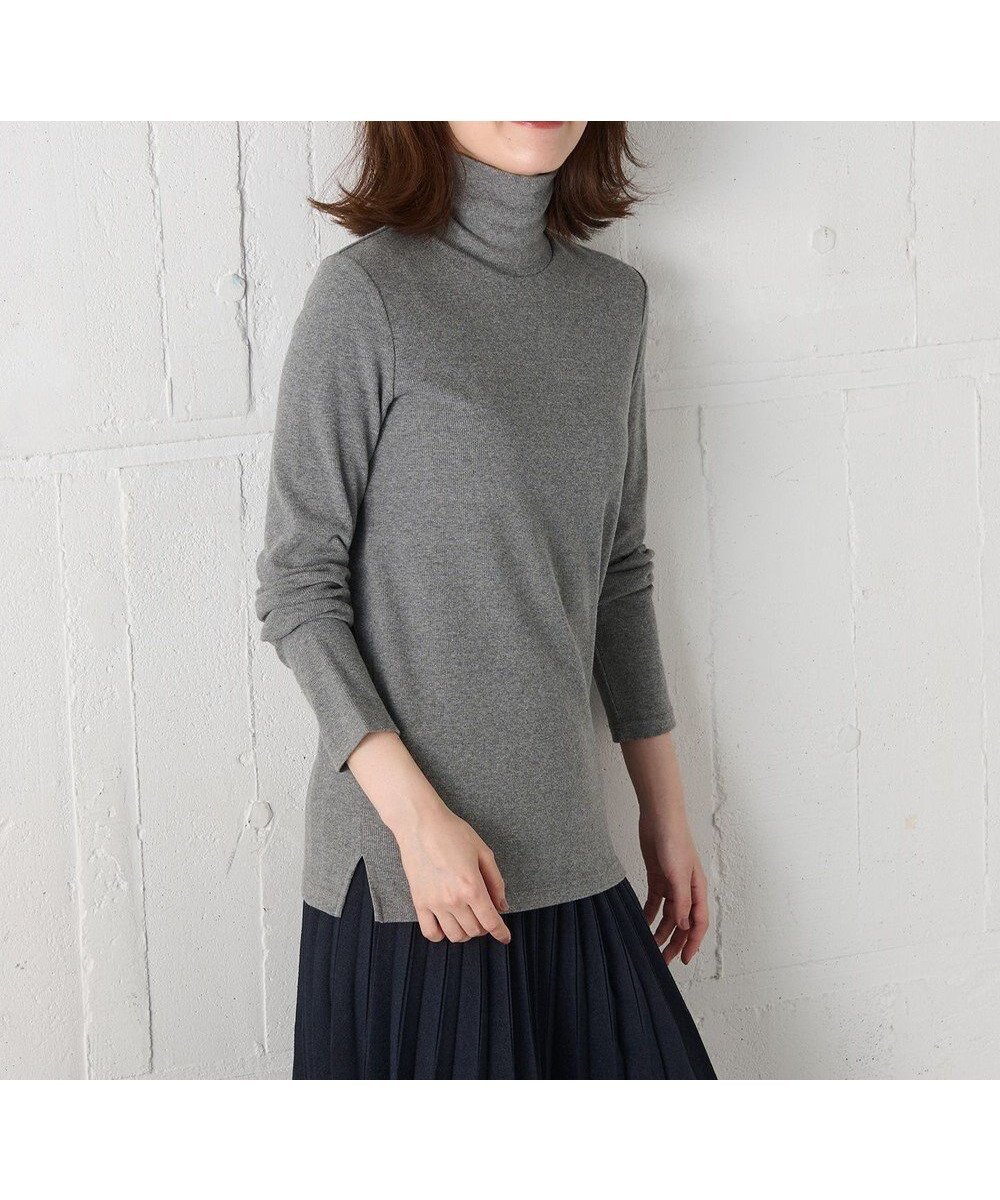 【エニー/ANY】の【洗濯機可】ソフトタッチリブタートルネック インテリア・キッズ・メンズ・レディースファッション・服の通販 founy(ファニー) ファッション Fashion レディースファッション Fashion for Women トップス・カットソー Cut & Sew Tops シャツ・ブラウス・オフィスカジュアル Elegant Blouses & Button-Ups ロングTシャツ・Tシャツ Longline T-Shirts & Tees カットソー・ベーシックTシャツ Cut-and-Sewn Tops / Stretch Tees & Basics タートルネック・ハイネックトップス Turtlenecks & High-Neck Tops おすすめ Recommended / Our Picks インナー Innerwear カットソー Cut and Sewn Top タートル Turtleneck, Turtle Collar トレンド Trend, Trending Now フィット Fit, Slim Fit ロング Long, Long-Length A/W・秋冬 Autumn/Winter 防寒 Cold Protection, Winter-Ready グレー|ID: prp329100004595453 ipo3291000000034807286