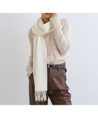 【ムーンバット/MOONBAT】のWEB限定【洗える】ミエル (miel) カシミヤ100% プレーンマフラー ホワイト|ID: prp329100004595466 ipo3291000000032653215