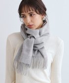 【ムーンバット/MOONBAT】のWEB限定【洗える】ミエル (miel) カシミヤ100% プレーンマフラー グレー|ID: prp329100004595466 ipo3291000000032653218