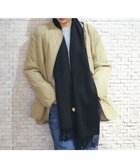 【ムーンバット/MOONBAT】のWEB限定【洗える】ミエル (miel) カシミヤ100% プレーンマフラー ブラック|ID: prp329100004595466 ipo3291000000032653221