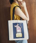 【トプカピ/TOPKAPI】の【Breath TOPKAPI】サヴィニャック × Breath TOPKAPI アート プリント オーガニックキャンバス トート バッグ ネイビー|ID: prp329100004595467 ipo3291000000032653239