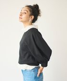 【ハッシュニュアンス/#Newans】のラウンドスリーブカットソー 人気、トレンドファッション・服の通販 founy(ファニー) ファッション Fashion レディースファッション Fashion for Women トップス・カットソー Cut & Sew Tops シャツ・ブラウス・オフィスカジュアル Elegant Blouses & Button-Ups ロングTシャツ・Tシャツ Longline T-Shirts & Tees カットソー・ベーシックTシャツ Cut-and-Sewn Tops / Stretch Tees & Basics インナー Innerwear カットソー Cut and Sewn Top コラボ Collaboration, Collab ジャカード／ジャガード Jacquard, Woven Pattern スリーブ Sleeve, Long Sleeve / Short Sleeve セットアップ Set-Up, Coordinated Outfit タートルネック Turtleneck, High Neck ビッグ Big, Oversized フォルム Silhouette, Form 冬 Winter / This Winter 半袖 Short Sleeve, Half Sleeve A/W・秋冬 Autumn/Winter thumbnail ブラック|ID: prp329100004595470 ipo3291000000034922554