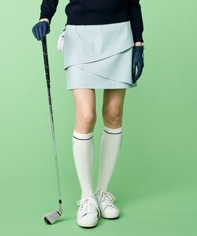 【23区 ゴルフ/NIJYUSANKU GOLF】の【WOMEN】【ストレッチ性】チノヘムレイヤースカート 普段のコーデに華やかさをプラス 人気、トレンドファッション・服の通販 founy(ファニー) ファッション Fashion レディースファッション Fashion for Women スカート Skirts インナー Innerwear 春 Spring ストレッチ Stretch, Stretchy Fabric ソックス Socks, Hosiery フロント Front, Front Design ポケット Pocket, Pocket Detail レギンス Leggings, Stretch Pants S/S・春夏 SS, Spring/Summer, Warm Season 夏 Summer ゴルフ Golf |ID:prp329100004595489