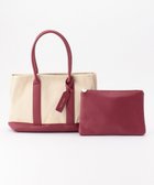 【アンビリオン/UNBILLION】のcachecache パーテーションキャンバストートバッグL レッド|ID: prp329100004595527 ipo3291000000032653826