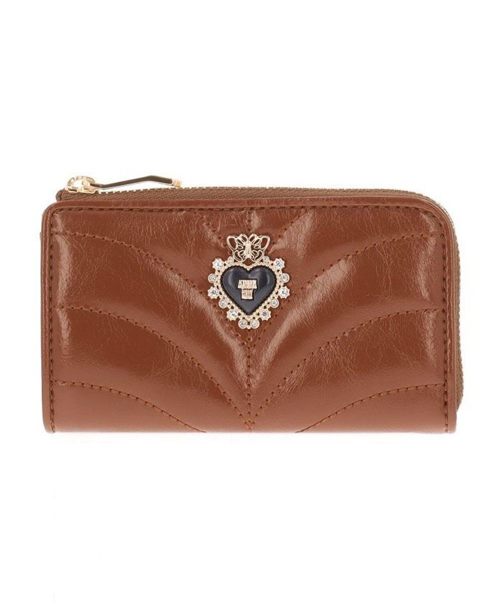 【アナスイ/ANNA SUI】のポワロ マルチケース インテリア・キッズ・メンズ・レディースファッション・服の通販 founy(ファニー) 　ファッション　Fashion　レディースファッション　Ladies' Fashion Online　財布　Wallets　おすすめ　Recommend　クラシック　Classic　バタフライ　Butterfly　ブローチ　Brooch　プリント　Print　財布　Wallet　ブラウン|ID: prp329100004595543 ipo3291000000032654008