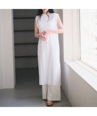 【ハッシュニュアンス/#Newans】の【洗える】サーマルノースリーブワンピース ホワイト系|ID: prp329100004595616 ipo3291000000033358452