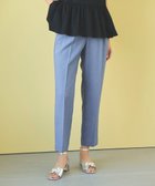 【フェルゥ/Feroux】の【洗える】美シルエットカラーテーパード パンツ ブルー系|ID: prp329100004595657 ipo3291000000032655319