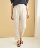 【フェルゥ/Feroux】の【洗える】美シルエットカラーテーパード パンツ アイボリー系|ID: prp329100004595657 ipo3291000000032655325