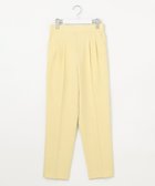 【フェルゥ/Feroux】の【洗える】美シルエットカラーテーパード パンツ ライトイエロー系|ID: prp329100004595657 ipo3291000000032655331