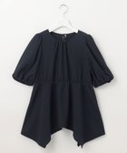 【フェルゥ/Feroux】の【洗える】パフスリーブチュニック ブラウス ネイビー系|ID: prp329100004595659 ipo3291000000034757416