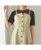 【フェルゥ/Feroux】のチュールパフスリーブ プルオーバー ダークブラウン系|ID: prp329100004595666 ipo3291000000032655473