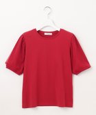 【フェルゥ/Feroux】のチュールパフスリーブ プルオーバー レッド系|ID: prp329100004595666 ipo3291000000032655478