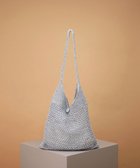 【トプカピ/TOPKAPI】の【TREASURE TOPKAPI】メタリックニット ワンショルダー バッグ シルバー|ID: prp329100004595680 ipo3291000000032655625