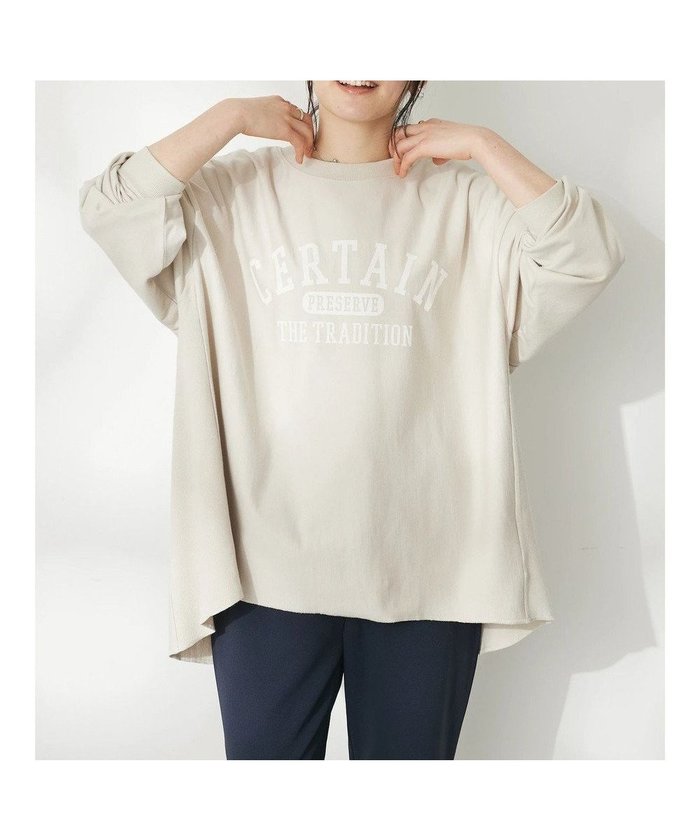 【クラフトスタンダードブティック/CRAFT STANDARD BOUTIQUE】のプリント裏毛チュニック インテリア・キッズ・メンズ・レディースファッション・服の通販 founy(ファニー) https://founy.com/ ファッション Fashion レディースファッション Fashion for Women トップス・カットソー Cut & Sew Tops シャツ・ブラウス・オフィスカジュアル Elegant Blouses & Button-Ups ロングTシャツ・Tシャツ Longline T-Shirts & Tees カットソー・ベーシックTシャツ Cut-and-Sewn Tops / Stretch Tees & Basics 春 Spring カットソー Cut and Sewn Top チュニック Tunic, Long Top フロント Front, Front Design プリント Print, Printed Pattern ポケット Pocket, Pocket Detail S/S・春夏 SS, Spring/Summer, Warm Season おすすめ Recommended / Our Picks 夏 Summer 2024年 2024 2024春夏・S/S Spring/Summer 2024 SS24 |ID: prp329100004595732 ipo3291000000033579759