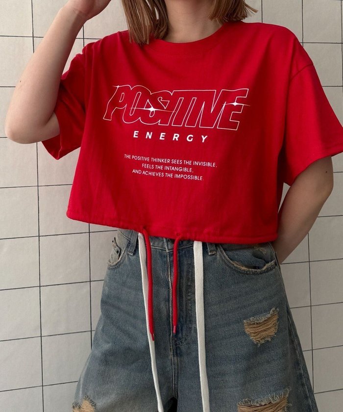 【ウィゴー/WEGO】のドロストロゴショートT インテリア・キッズ・メンズ・レディースファッション・服の通販 founy(ファニー) https://founy.com/ ファッション Fashion レディースファッション Ladies' Fashion Online トップス・カットソー Tops/Tshirt シャツ/ブラウス Shirts/Blouses ロング / Tシャツ T-Shirts カットソー Cut and Sewn 春 Spring カットソー Cut And Sew ショート Short スマホ Smartphone バランス Balance フロント Front ボトム Bottom 半袖 Short Sleeve ロング Long S/S・春夏 Ss・Spring/Summer NEW・新作・新着・新入荷 New Arrivals おすすめ Recommend 夏 Summer |ID: prp329100004595816 ipo3291000000032657111