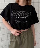 【ウィゴー/WEGO】のドロストロゴショートT ブラック|ID: prp329100004595816 ipo3291000000032657113