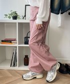 【ウィゴー/WEGO】のサイドリボンカーゴパンツ ピンク|ID: prp329100004595821 ipo3291000000032657142
