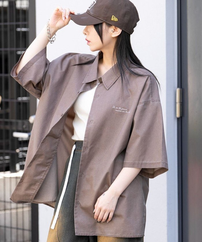 【ウィゴー/WEGO】の【ユニセックス着用ITEM/吸収速乾】ピグメントDRYシャツ インテリア・キッズ・メンズ・レディースファッション・服の通販 founy(ファニー) https://founy.com/ ファッション Fashion レディースファッション Fashion for Women トップス・カットソー Cut & Sew Tops シャツ・ブラウス・オフィスカジュアル Elegant Blouses & Button-Ups ヴィンテージ Vintage Style 春 Spring カーゴパンツ Cargo Pants, Utility Pants サマー Summer, Summer Style ショート Short, Short Length シンプル Simple, Minimal スマホ Smartphone, Mobile Device セットアップ Set-Up, Coordinated Outfit デニム Denim, Jeans Material トレンド Trend, Trending Now 定番 Standard, Basic Item プリント Print, Printed Pattern 半袖 Short Sleeve, Half Sleeve ルーズ Loose, Oversized ワンポイント One Point, Statement Accent S/S・春夏 SS, Spring/Summer, Warm Season おすすめ Recommended / Our Picks 夏 Summer |ID: prp329100004595833 ipo3291000000033655087