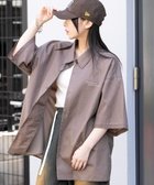【ウィゴー/WEGO】の【ユニセックス着用ITEM/吸収速乾】ピグメントDRYシャツ ブラウンその他|ID: prp329100004595833 ipo3291000000033655088