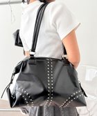 【ウィゴー/WEGO】のスタッズBIGボストン ブラック|ID: prp329100004595835 ipo3291000000033655092