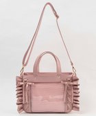 【ウィゴー/WEGO】の【痛バ&推し活グッズ】きらめきレースアップフリル痛ショルダー ピンク|ID: prp329100004595844 ipo3291000000033655122