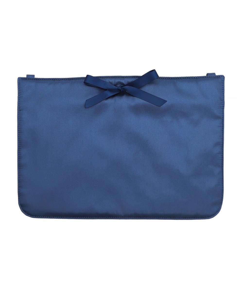【ウィゴー/WEGO】の【痛バ&推し活グッズ】ときめき魔法DIYサテンフラップS インテリア・キッズ・メンズ・レディースファッション・服の通販 founy(ファニー) 　ファッション　Fashion　レディースファッション　Fashion for Women　ミニ財布・二つ折り財布　Wallets & Card Cases　ポーチ&ミニバッグ　Pouches & Mini Bags　サテン　Satin, Glossy Fabric　フィット　Fit, Slim Fit　フラップ　Flap, Flap Pocket　ポーチ　Pouch, Small Case　リボン　Ribbon, Bow　無地　Plain, Solid Color　財布　Wallet, Purse　ネイビー|ID: prp329100004595871 ipo3291000000033655192