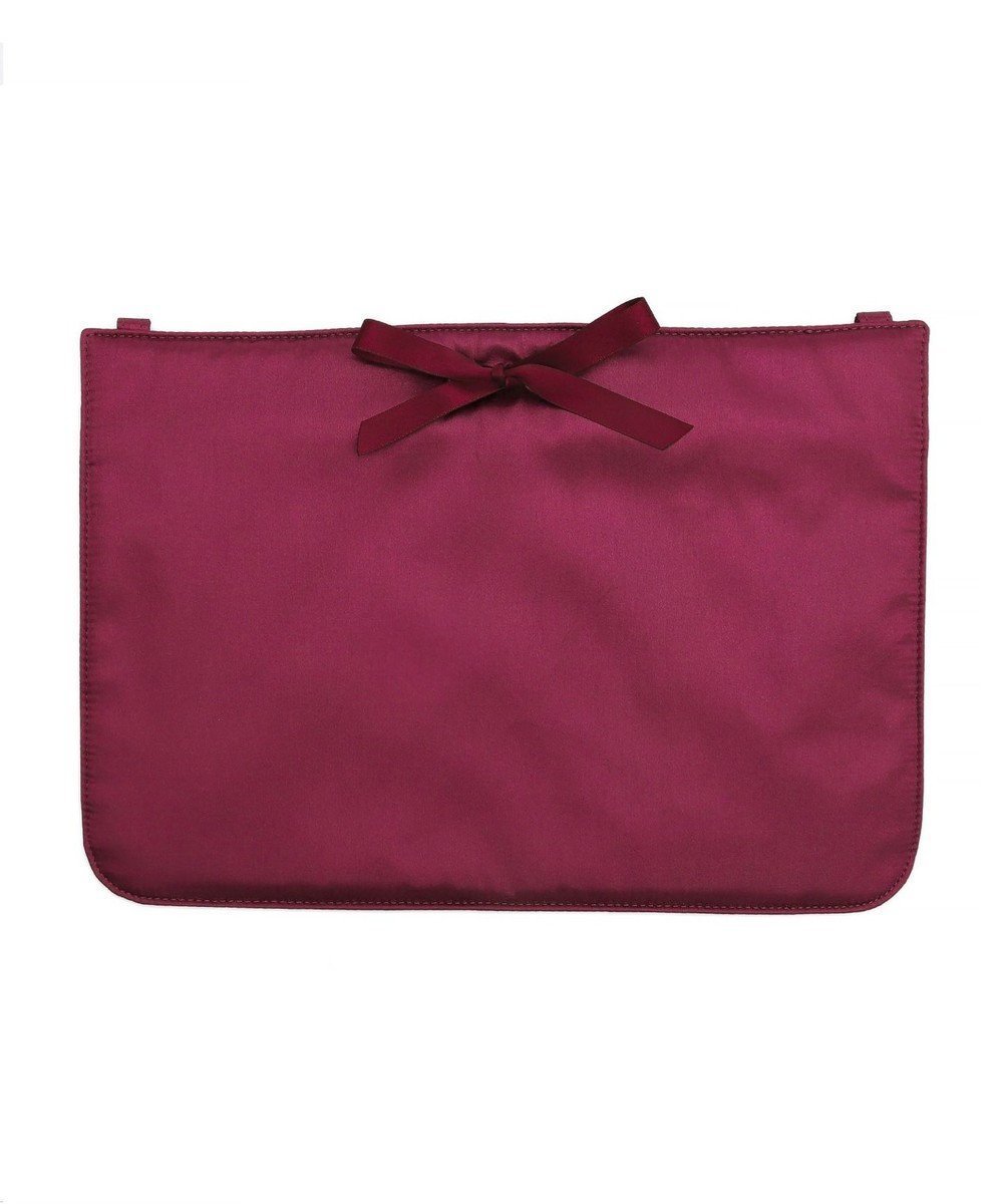 【ウィゴー/WEGO】の【痛バ&推し活グッズ】ときめき魔法DIYサテンフラップS インテリア・キッズ・メンズ・レディースファッション・服の通販 founy(ファニー) 　ファッション　Fashion　レディースファッション　Fashion for Women　ミニ財布・二つ折り財布　Wallets & Card Cases　ポーチ&ミニバッグ　Pouches & Mini Bags　サテン　Satin, Glossy Fabric　フィット　Fit, Slim Fit　フラップ　Flap, Flap Pocket　ポーチ　Pouch, Small Case　リボン　Ribbon, Bow　無地　Plain, Solid Color　財布　Wallet, Purse　ワイン|ID: prp329100004595871 ipo3291000000033655194