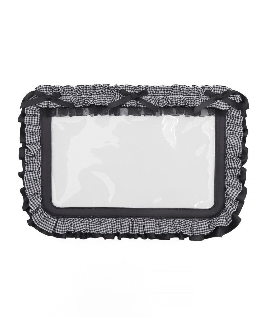 【ウィゴー/WEGO】の【痛バ&推し活グッズ】ときめき魔法DIYフリルフレームS インテリア・キッズ・メンズ・レディースファッション・服の通販 founy(ファニー) ファッション Fashion レディースファッション Fashion for Women ミニ財布・二つ折り財布 Wallets & Card Cases 2025年 2025 2025春夏・S/S Spring/Summer 2025 SS25 フラップ Flap, Flap Pocket フリル Frill, Ruffle フレーム Frame, Outline 夏 Summer 春 Spring S/S・春夏 SS, Spring/Summer, Warm Season 財布 Wallet, Purse ブラックその他|ID: prp329100004595873 ipo3291000000033655212