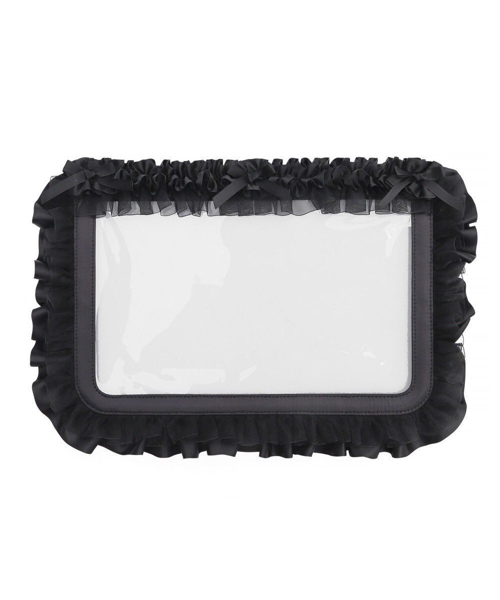 【ウィゴー/WEGO】の【痛バ&推し活グッズ】ときめき魔法DIYフリルフレームS インテリア・キッズ・メンズ・レディースファッション・服の通販 founy(ファニー) ファッション Fashion レディースファッション Fashion for Women ミニ財布・二つ折り財布 Wallets & Card Cases 2025年 2025 2025春夏・S/S Spring/Summer 2025 SS25 フラップ Flap, Flap Pocket フリル Frill, Ruffle フレーム Frame, Outline 夏 Summer 春 Spring S/S・春夏 SS, Spring/Summer, Warm Season 財布 Wallet, Purse ブラック|ID: prp329100004595873 ipo3291000000033655213