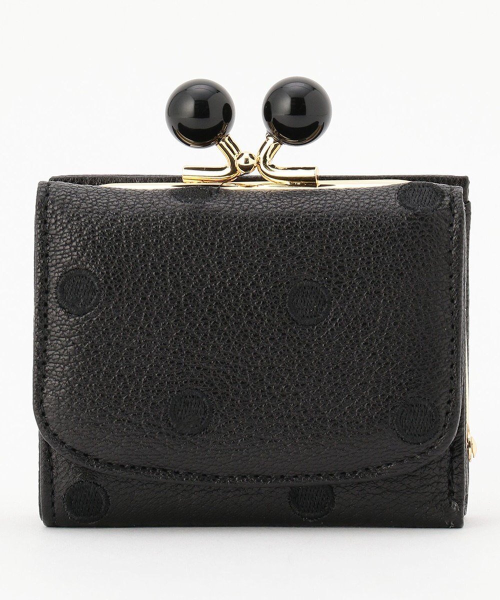 【アンビリオン/UNBILLION】のperche アクリル玉三つ折りミニサイフ インテリア・キッズ・メンズ・レディースファッション・服の通販 founy(ファニー) ファッション Fashion レディースファッション Fashion for Women ミニ財布・二つ折り財布 Wallets & Card Cases おすすめ Recommended / Our Picks アクリル Acrylic Material 財布 Wallet, Purse ブラックドット|ID: prp329100004595881 ipo3291000000034264376