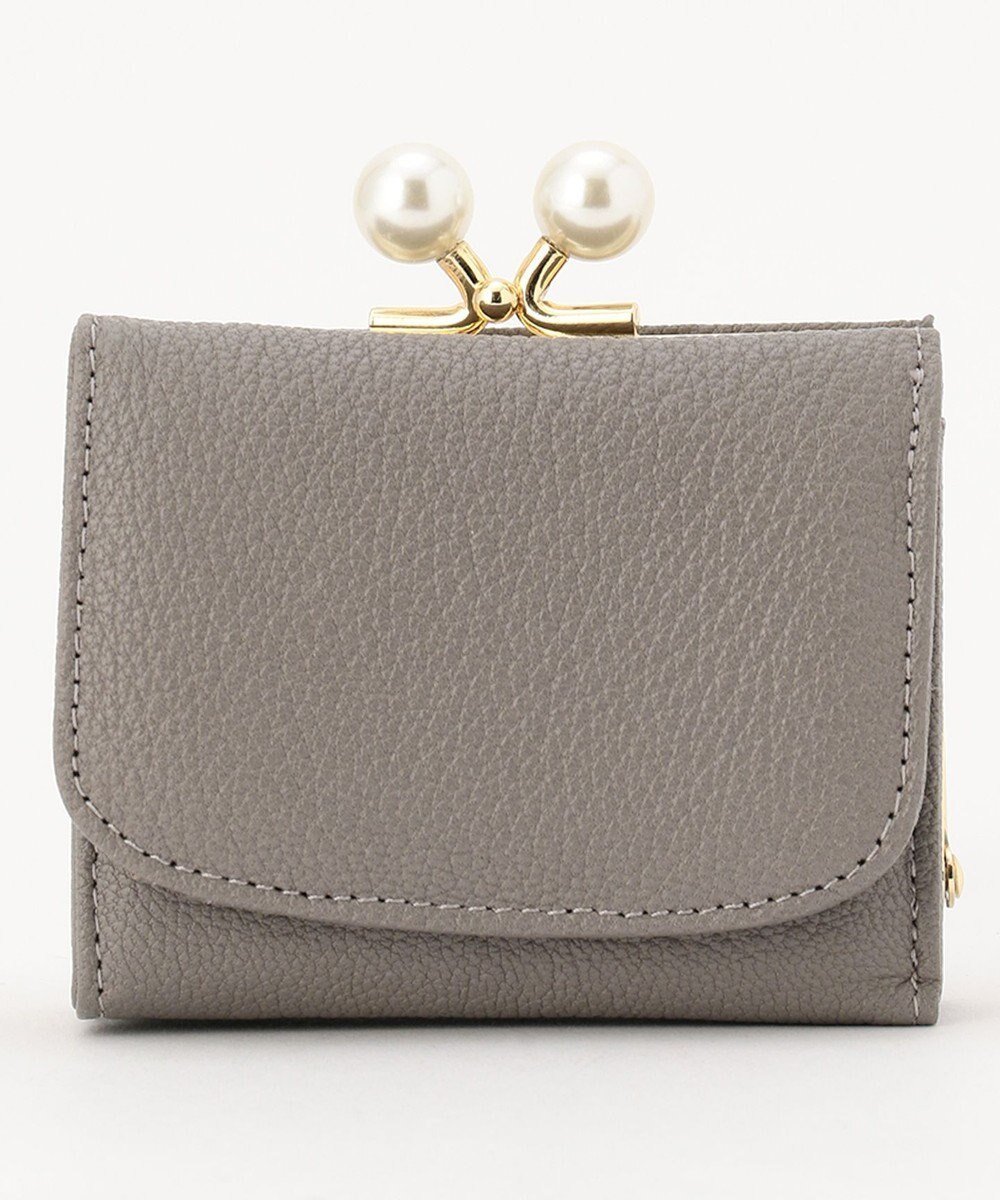 【アンビリオン/UNBILLION】のperche アクリル玉三つ折りミニサイフ インテリア・キッズ・メンズ・レディースファッション・服の通販 founy(ファニー) ファッション Fashion レディースファッション Fashion for Women ミニ財布・二つ折り財布 Wallets & Card Cases おすすめ Recommended / Our Picks アクリル Acrylic Material 財布 Wallet, Purse グレー|ID: prp329100004595881 ipo3291000000034264379