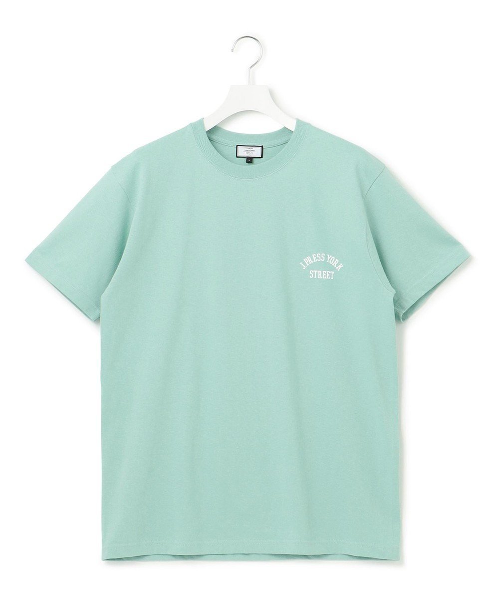 【ジェイプレスヨークストリート/J.PRESS YORK STREET】の【UNISEX】バックプリントTシャツ インテリア・キッズ・メンズ・レディースファッション・服の通販 founy(ファニー) 　ファッション　Fashion　レディースファッション　Ladies' Fashion Online　トップス・カットソー　Tops/Tshirt　シャツ/ブラウス　Shirts/Blouses　ロング / Tシャツ　T-Shirts　カットソー　Cut and Sewn　ユニセックス　Unisex　アメリカン　American　カットソー　Cut And Sew　プリント　Print　夏　Summer　春　Spring　S/S・春夏　Ss・Spring/Summer　ピーコックグリーン系|ID: prp329100004595890 ipo3291000000032657712