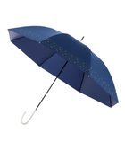 【ムーンバット/MOONBAT】のestaa 晴雨兼用 長傘 リボンプリント 日傘 遮光 遮熱 UV ディープブルー|ID: prp329100004595893 ipo3291000000032657753