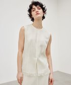 【ベイジ,/BEIGE,】の【洗える】CANNET / ノースリーブブラウス Ecru|ID: prp329100004595912 ipo3291000000032657900