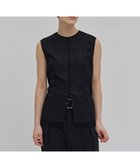 【ベイジ,/BEIGE,】の【洗える】CANNET / ノースリーブブラウス Black|ID: prp329100004595912 ipo3291000000032657901
