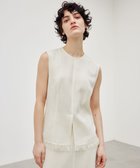 【ベイジ,/BEIGE,】の【洗える】CANNET / ノースリーブブラウス Ecru|ID: prp329100004595912 ipo3291000000033541934