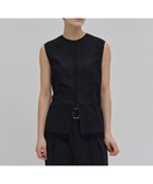 【ベイジ,/BEIGE,】の【洗える】CANNET / ノースリーブブラウス Black|ID: prp329100004595912 ipo3291000000033541935