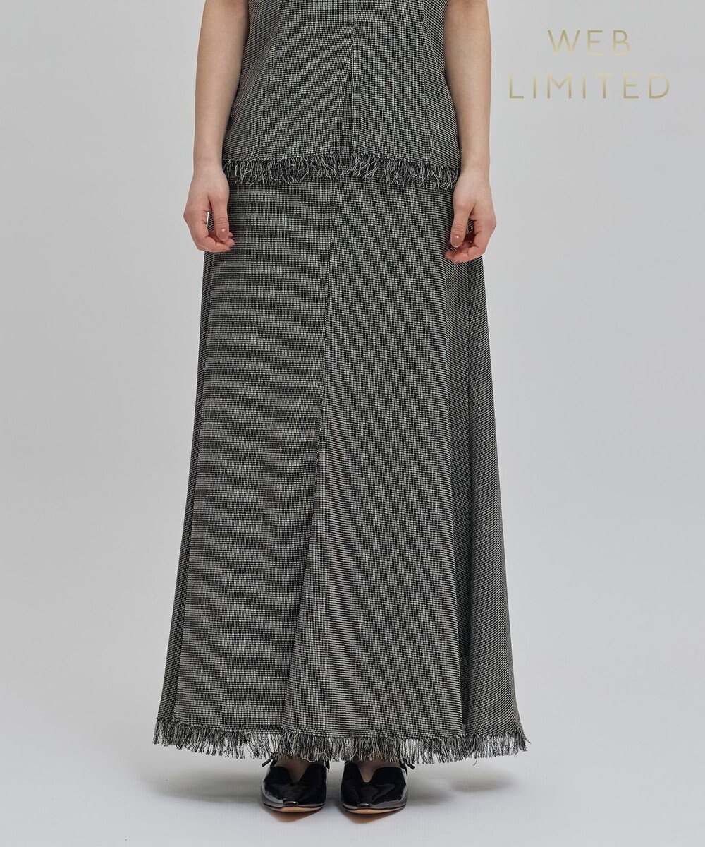 【ベイジ,/BEIGE,】の【洗える】CANNET / フレアスカート インテリア・キッズ・メンズ・レディースファッション・服の通販 founy(ファニー) 　ファッション　Fashion　レディースファッション　Fashion for Women　スカート　Skirts　Aライン・フレアスカート　A-Line & Flared Skirts　セットアップ　Set-Up, Coordinated Outfit　フリンジ　Fringe, Tassel　フレア　Flare, Flared　ロング　Long, Long-Length　エレガント 上品　Elegant　夏　Summer　春　Spring　S/S・春夏　SS, Spring/Summer, Warm Season　洗える　Machine Washable　Monotone|ID: prp329100004595915 ipo3291000000034536206