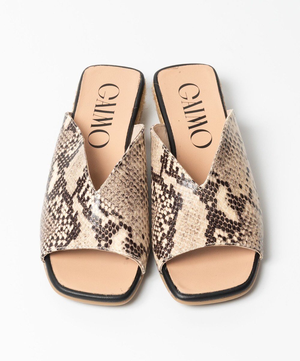 【ガイモ/gaimo】の【GAIMO/ガイモ】Vカットジュートミュールサンダル/TIANA-RS インテリア・キッズ・メンズ・レディースファッション・服の通販 founy(ファニー) ファッション Fashion レディースファッション Fashion for Women サンダル Sandals, Summer Shoes シューズ Shoes, Footwear ハンド Hand, Handmade エレガント 上品 Elegant 夏 Summer 春 Spring S/S・春夏 SS, Spring/Summer, Warm Season パイソン|ID: prp329100004595916 ipo3291000000034876140