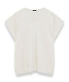 【ジョゼフ/JOSEPH】のマーセライズコットン Vネックトップス 人気、トレンドファッション・服の通販 founy(ファニー) ファッション Fashion レディースファッション Fashion for Women トップス・カットソー Cut & Sew Tops シャツ・ブラウス・オフィスカジュアル Elegant Blouses & Button-Ups Vネックトップス V-Neck Tops / V-Cut Neckline Shirts フィット Fit, Slim Fit フロント Front, Front Design レギュラー Regular, Standard Fit A/W・秋冬 Autumn/Winter thumbnail Ivory|ID: prp329100004595917 ipo3291000000034863954