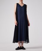 【ポール スミス/Paul Smith】のブロッキング プリーツ ワンピース ネイビー|ID: prp329100004595927 ipo3291000000032681871