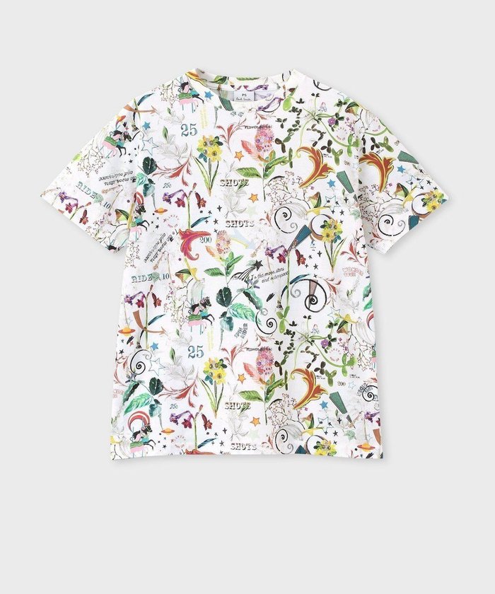 【ポール スミス/Paul Smith】のオールオーバープリント 半袖Tシャツ インテリア・キッズ・メンズ・レディースファッション・服の通販 founy(ファニー) https://founy.com/ ファッション Fashion レディースファッション Ladies' Fashion Online トップス・カットソー Tops/Tshirt シャツ/ブラウス Shirts/Blouses ロング / Tシャツ T-Shirts カットソー Cut and Sewn NEW・新作・新着・新入荷 New Arrivals おすすめ Recommend イラスト Illustration カットソー Cut And Sew スラックス Slacks デニム Denim プリント Print ミックス Mix ロマンティック Romantic エレガント 上品 Elegant 半袖 Short Sleeve 夏 Summer S/S・春夏 Ss・Spring/Summer A/W・秋冬 Aw・Autumn/Winter・Fw・Fall-Winter |ID: prp329100004595928 ipo3291000000032658014