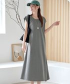 【ティアクラッセ/Tiaclasse】の【洗える】フレンチスリーブカットソーワンピース 人気、トレンドファッション・服の通販 founy(ファニー) ファッション Fashion レディースファッション Fashion for Women ワンピース Dresses アクセサリー Fashion Accessories ウォッシャブル Machine Washable 春 Spring 洗える Machine Washable 秋 Autumn カットソー Cut and Sewn Top カーディガン Cardigan, Knitwear シンプル Simple, Minimal チュニック Tunic, Long Top フレア Flare, Flared ポケット Pocket, Pocket Detail ラウンド Round, Round Neck 冬 Winter / This Winter S/S・春夏 SS, Spring/Summer, Warm Season 再入荷 Restock / Back in Stock 夏 Summer エレガント 上品 Elegant 新作・新入荷 New Arrivals / New In thumbnail グレー|ID: prp329100004595930 ipo3291000000033647284