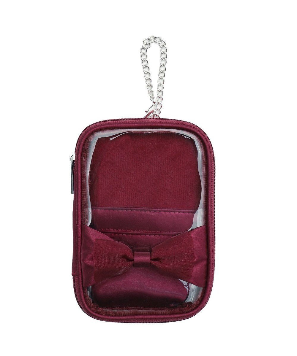 【ウィゴー/WEGO】の【痛バ&推し活グッズ】ダブルリボンサテンアクスタポーチ インテリア・キッズ・メンズ・レディースファッション・服の通販 founy(ファニー) 　ファッション　Fashion　レディースファッション　Ladies' Fashion Online　財布　Wallets　ポーチ　Pouches　NEW・新作・新着・新入荷　New Arrivals　キーホルダー　Key Ring　スマホ　Smartphone　チェーン　Chain　ポケット　Pocket　ポーチ　Pouch　リボン　Ribbon　財布　Wallet　ワイン|ID: prp329100004595950 ipo3291000000032658198